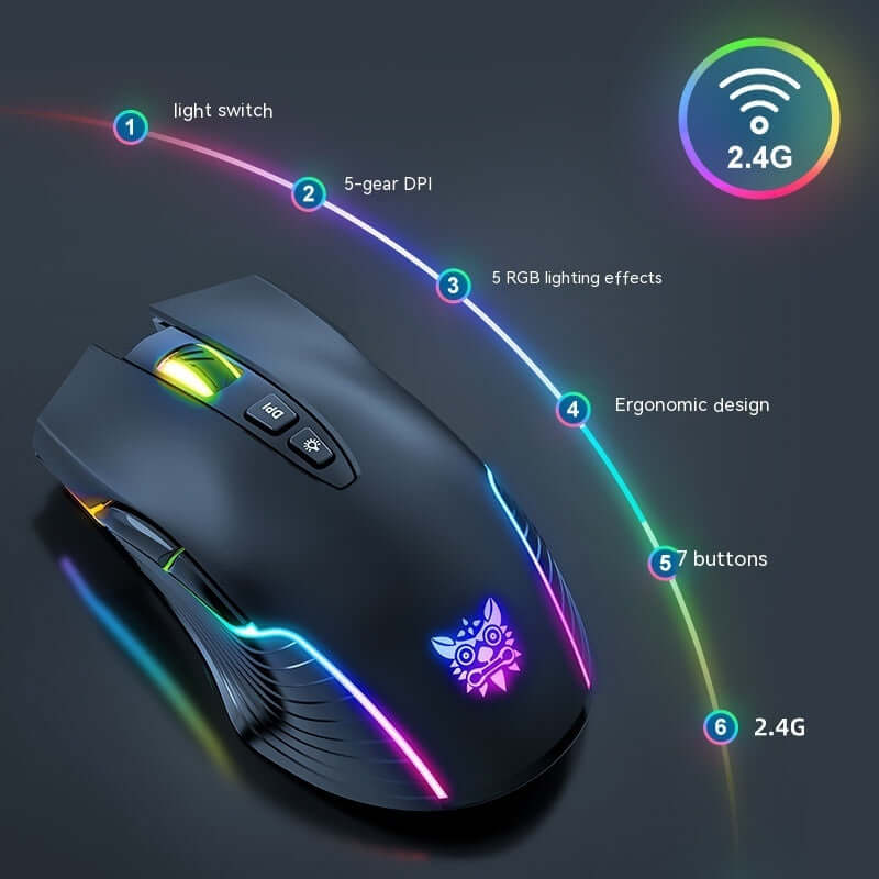 Souris Gaming Pro Sans Fil