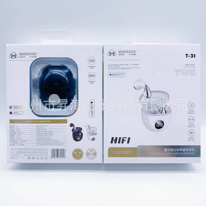 Casque Bluetooth stéréo sans fil – E-sports, étudiant, bureau, musique et gaming