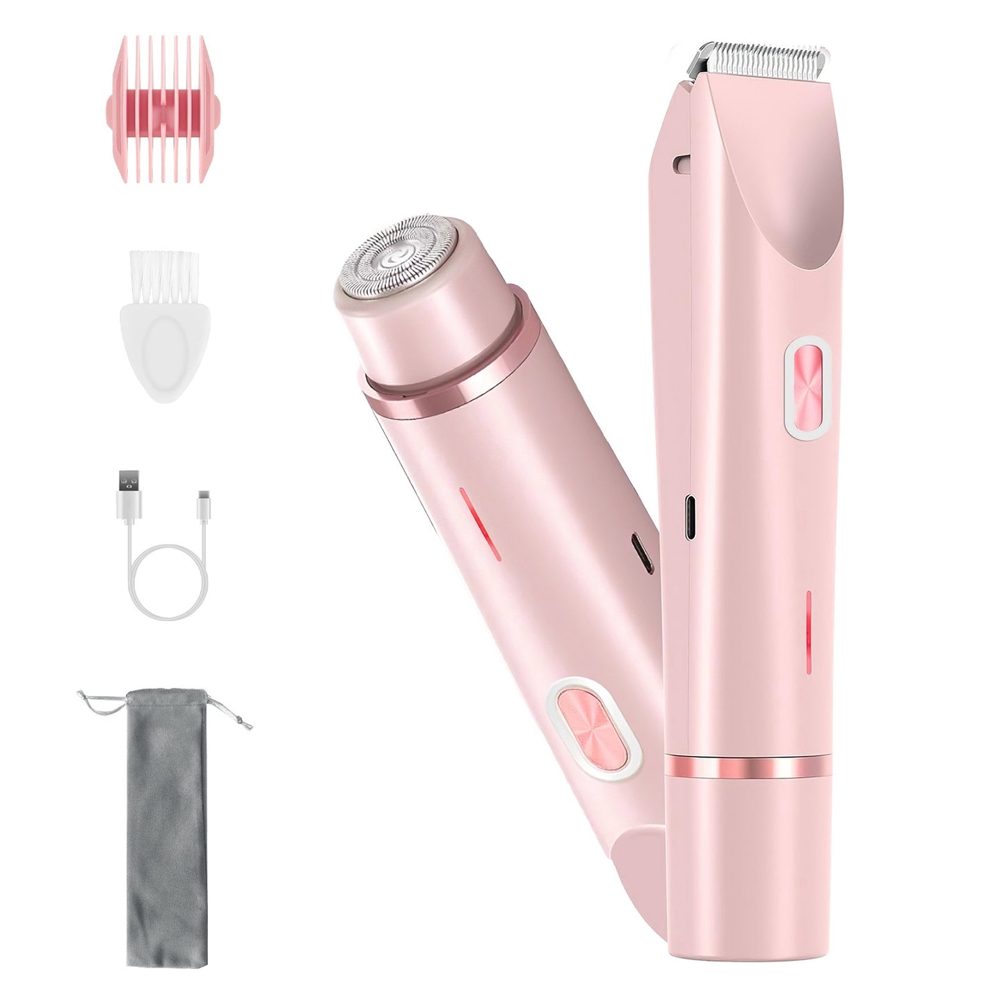 Tondeuse Bikini 2-en-1 Rechargeable