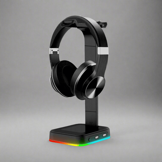 2-in-1 RGB Gaming Headset Stand