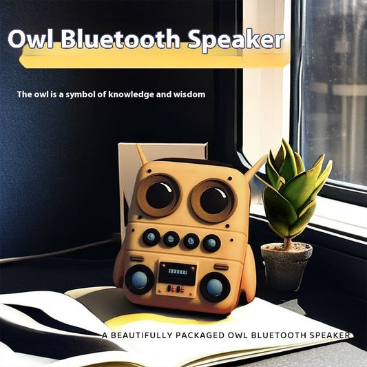 Haut-parleur Bluetooth portable en forme de hibou