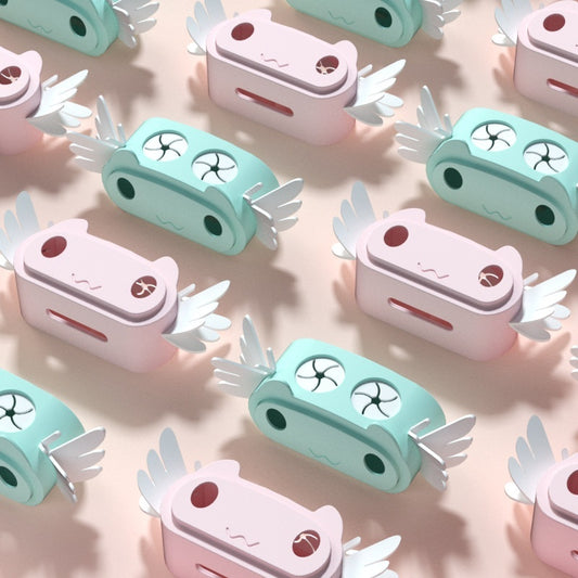 Porte-brosse à dents mural ELF – sans perçage, design suspendu, compatible brosse électrique et gobelet