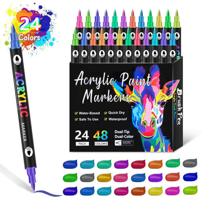 Dual Tip Acrylic Marker