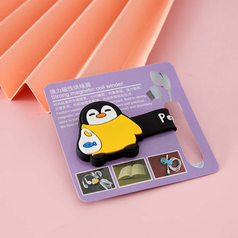 Organiseur de Câbles Magnétique en Silicone
