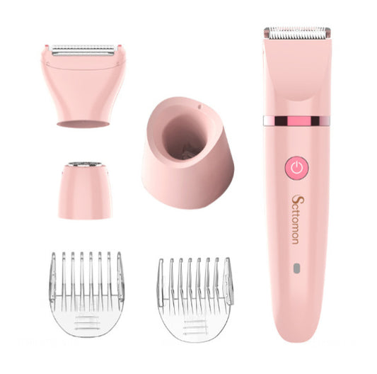 Rasoir électrique 3‑en‑1 pour femme