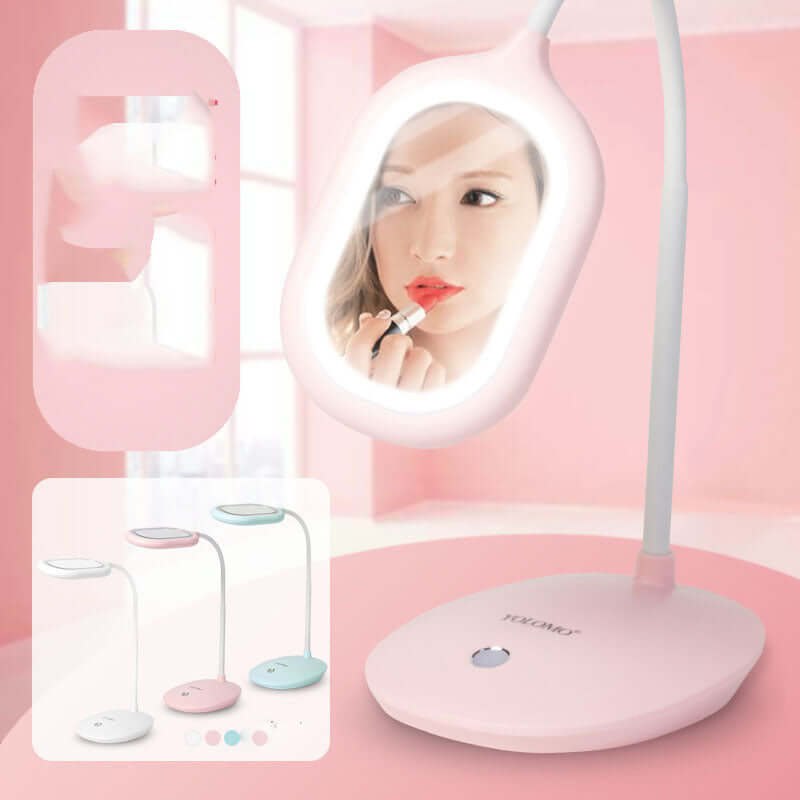 Miroir de Maquillage LED Pliable