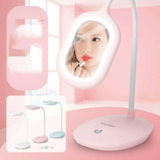 Miroir de Maquillage LED Pliable