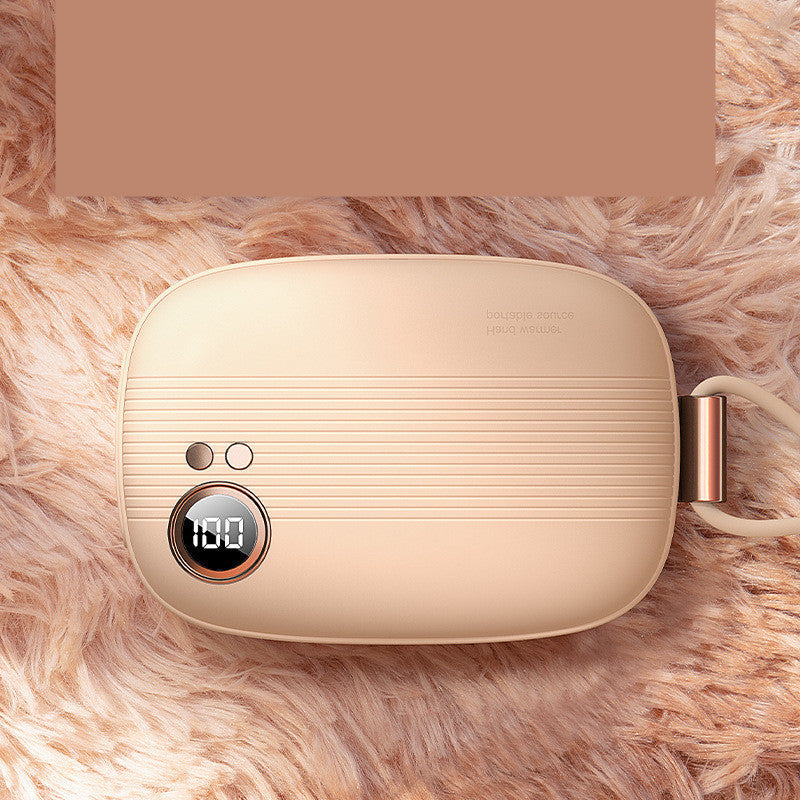 Batterie externe chauffante portable – mini power bank USB, chauffage céramique, 3 niveaux, hiver