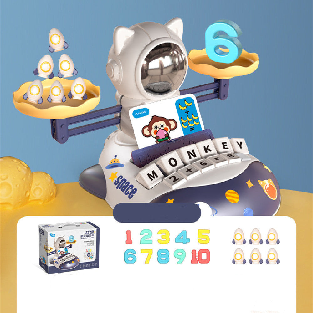 Le chat de la navette spatiale – jouet éducatif à équilibre lumineux, édition standard et haute