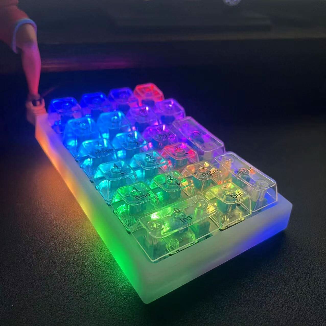 Clavier Numérique Tri-mode avec Bras Articulé