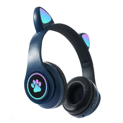Casque Lumineux à Oreilles de Chat