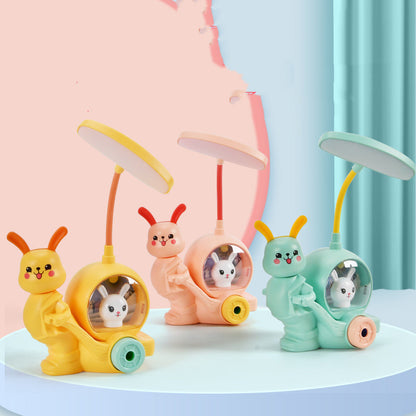 Lampe de bureau pliable et rechargeable - cartoon-