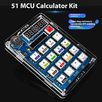 Kit DIY 51 – micro-ordinateur monocarte avec calculatrice à tube digital