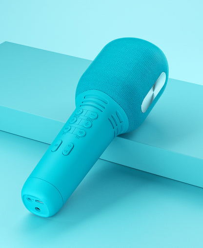 Wireless Karaoke Handheld Microphone With Speaker Bluetooth 5.0 Echo Loudspeaker Music Cordless Mikrofon For Singing