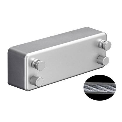 Corde à linge multifonctionnelle en acier – rétractable et télescopique