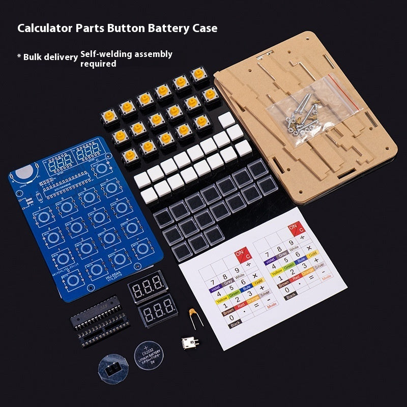 Kit DIY 51 – micro-ordinateur monocarte avec calculatrice à tube digital