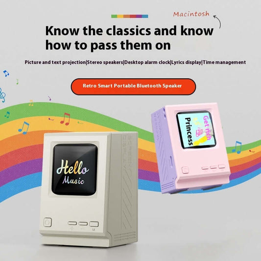 Haut-parleur Bluetooth Rétro