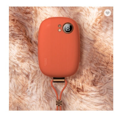 Batterie externe chauffante portable – mini power bank USB, chauffage céramique, 3 niveaux, hiver