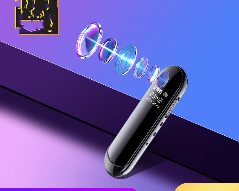 Voice Recorder Work Study Audio And Video Synchronization Ai Intelligent High-definition Video