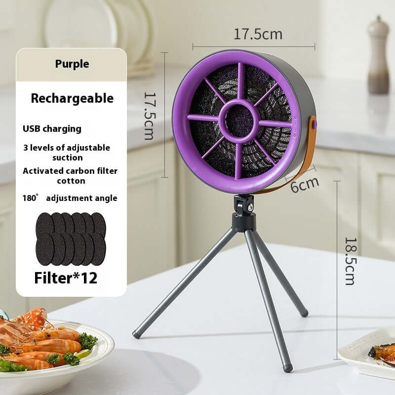 Hotte de Cuisine Portable à Grande Puissance
