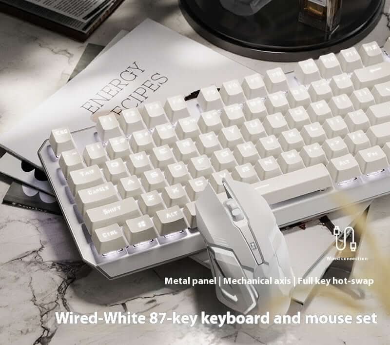 Clavier mécanique filaire 87 touches – Gaming e-sport