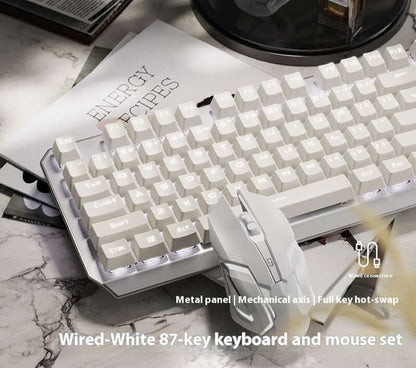 Clavier mécanique filaire 87 touches – Gaming e-sport