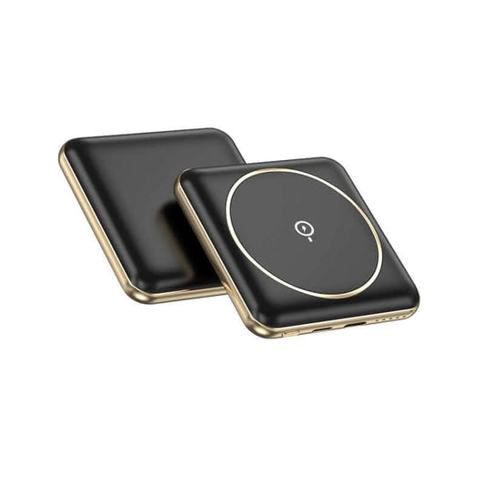 Mini Magnetic Wireless Power Bank – USB-C &amp; MagSafe