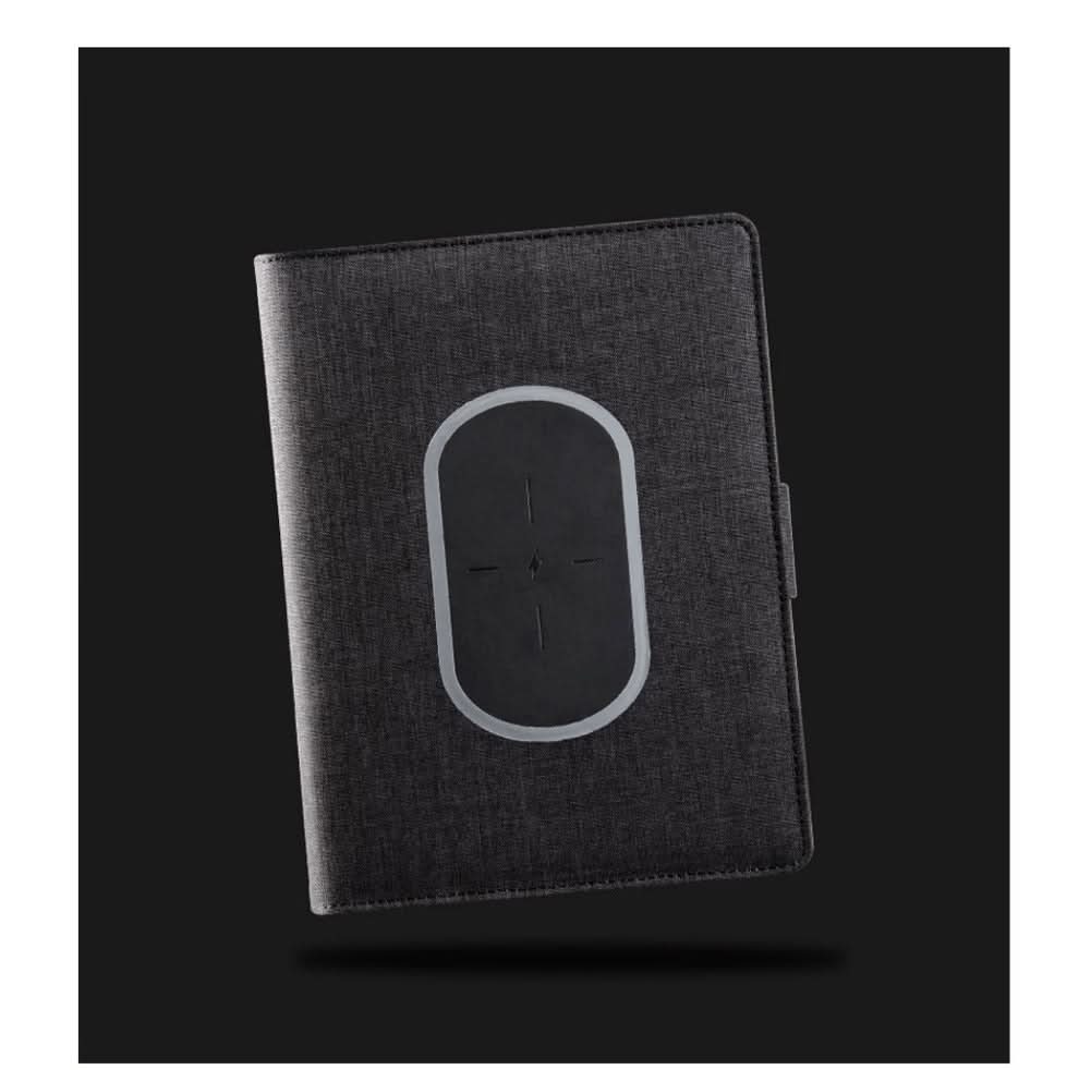 Carnet multifonction avec chargeur sans fil – organiseur A5, recharge mobile