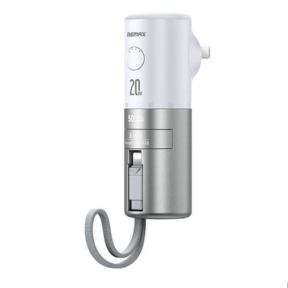 Batterie externe 20W – charge rapide avec câble intégré