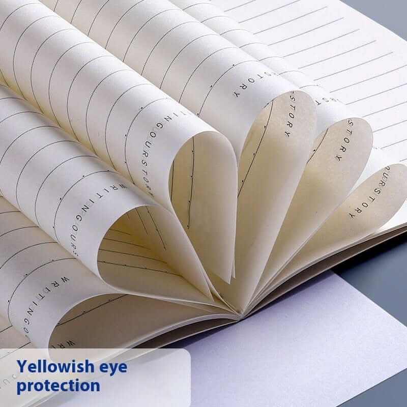 Thickened notebook