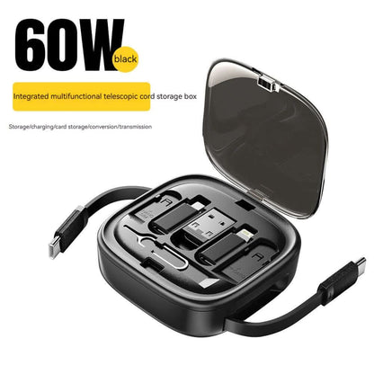 60W Charging Interface Box – Multi-function Flexible Cable