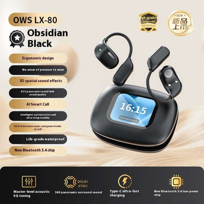 Casque Bluetooth LX80 à écran tactile