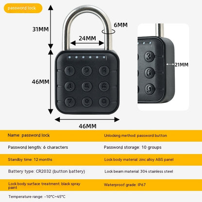 Cadenas intelligent à empreinte digitale