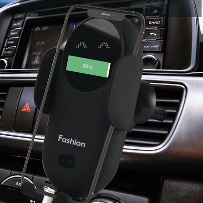 Support Téléphone Voiture avec Chargeur Sans Fil