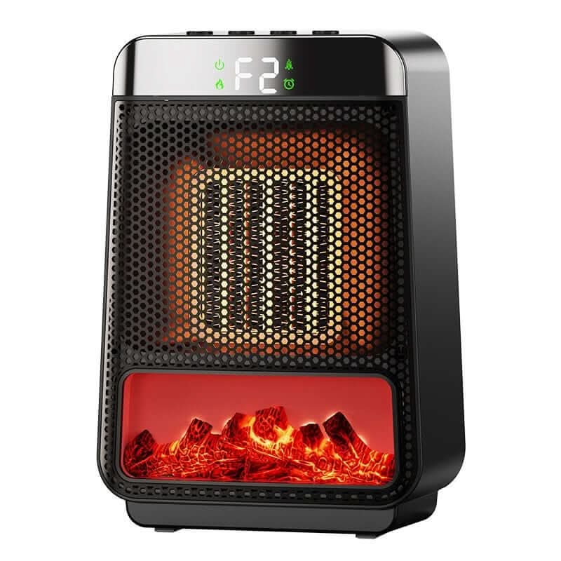 Chauffage soufflant à flamme 3D – 1500W, rapide, écoénergétique, pour salle de bain et maison