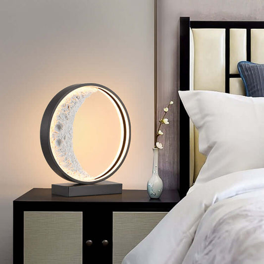Lampe de table croissant