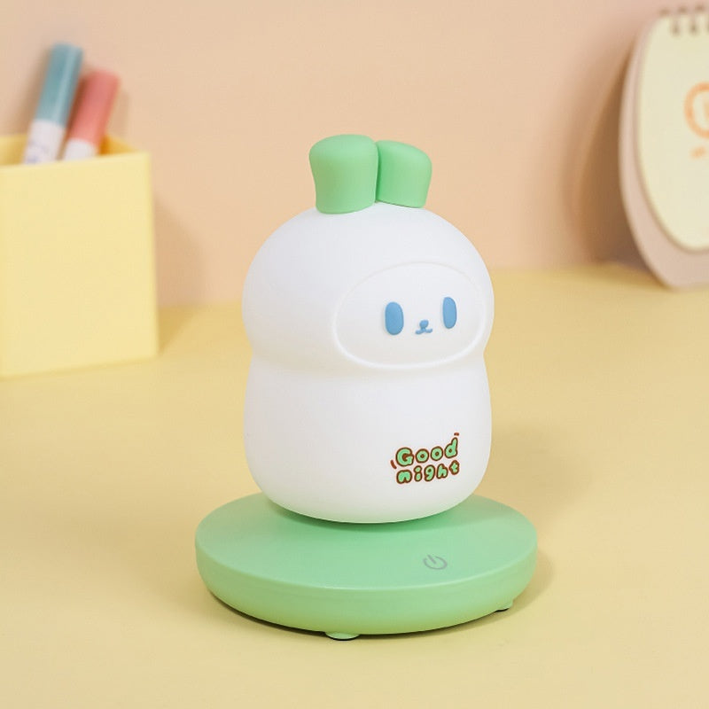 Lampe de nuit lapin en silicone