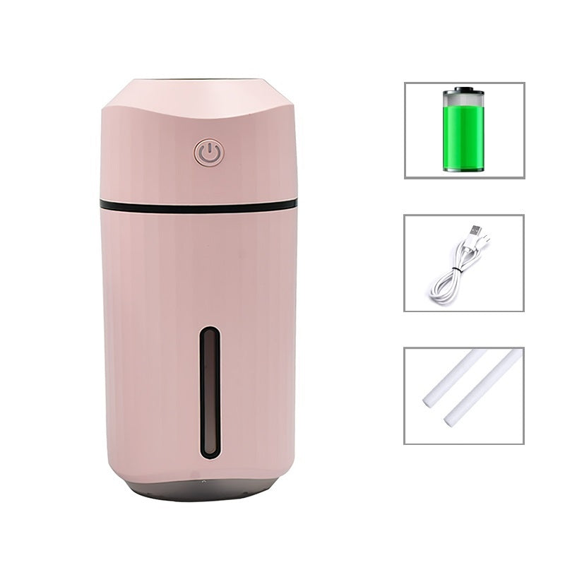 Humidificateur de Voiture avec Lumière d’Ambiance & Recharge Sans Fil
