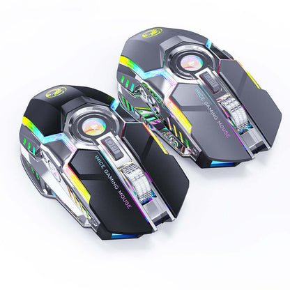 Souris Gaming Sans Fil RGB – Modèle Horse Racing