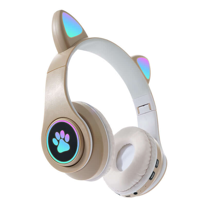 Casque Lumineux à Oreilles de Chat