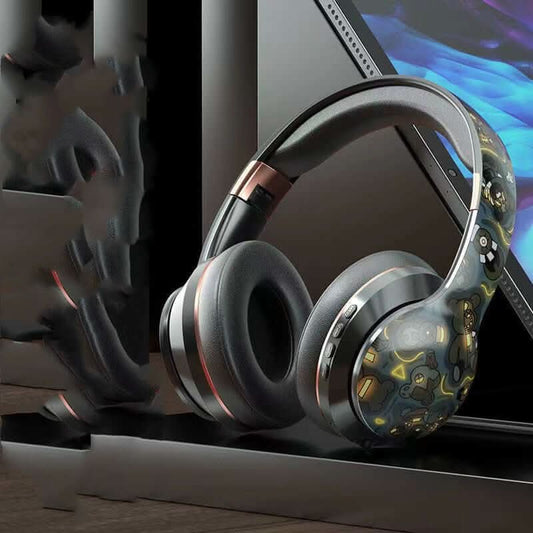 Wireless Bluetooth Headphone Head-mounted E-sports / casque bluettoth