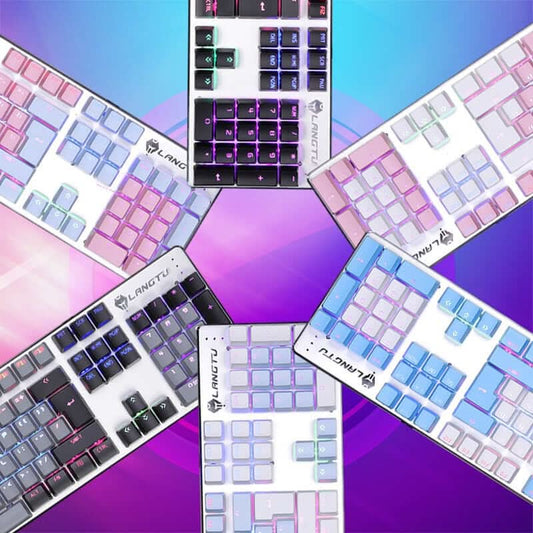 Clavier et souris mécaniques de jeu Langtu