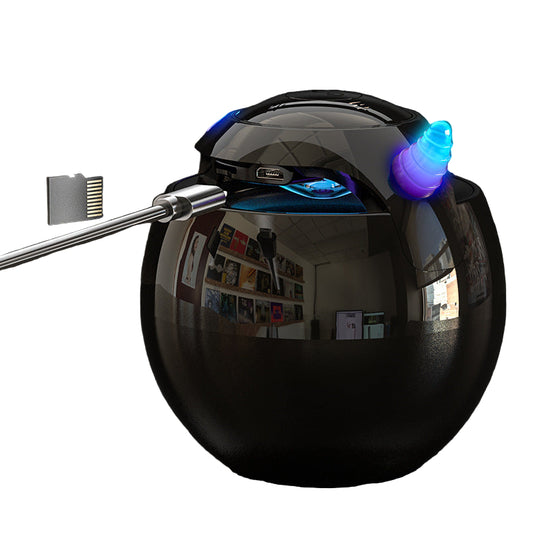 Enceinte Bluetooth de bureau tendance – design compact, son clair, connectivité USB