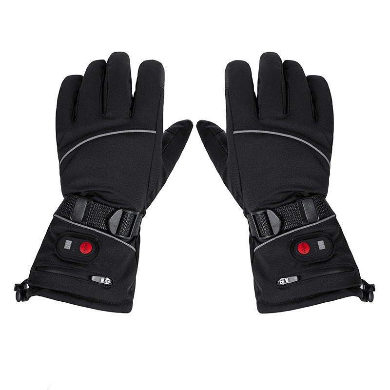 Gants chauffants électriques – moto, ski et sports de plein air, chauds et imperméables
