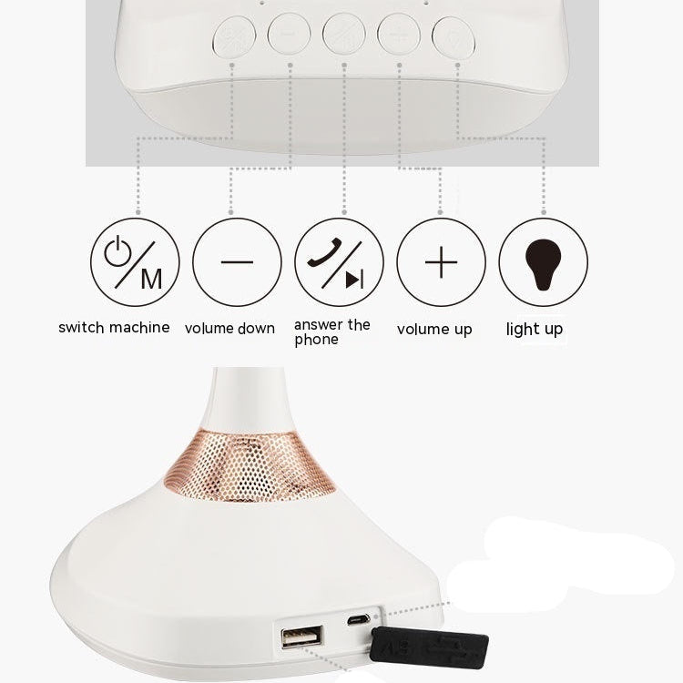 Miroir cosmétique double face – grossissant, rotation 360°, format bureau, surface HD