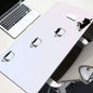 Tapis de Bureau “Chat & Café”
