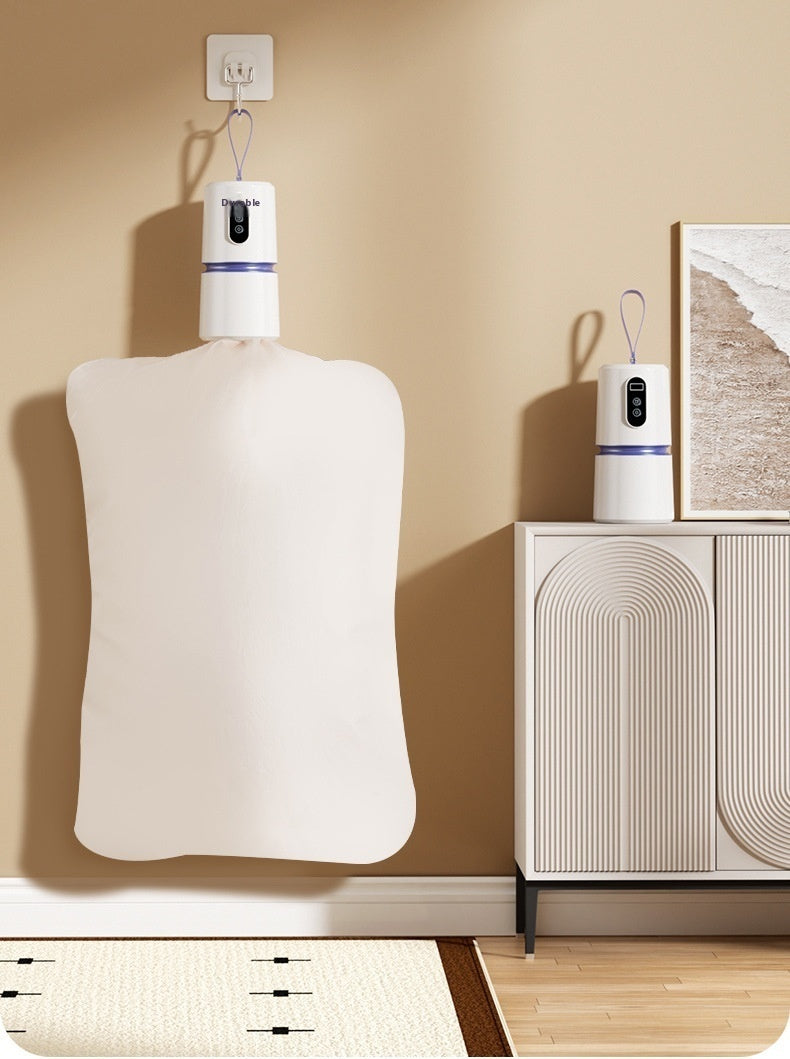 Mini sèche-linge domestique portable – séchage à air chaud/froid, pliable, idéal bébé, voyage, dortoir