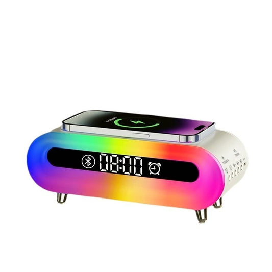 New Multi-functional Home Bedroom Wireless Charging Bluetooth Speaker
