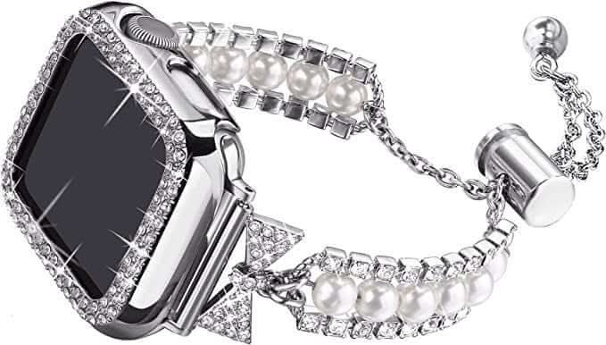 Bracelet Montre Connectée Style Perles - Les visionnaires 