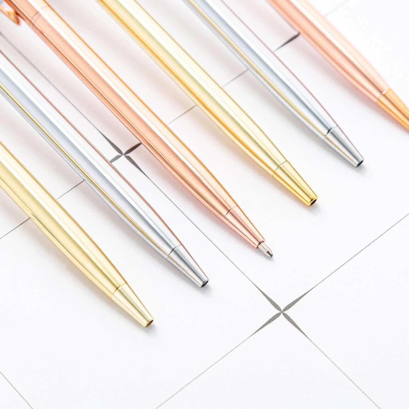 Gold-plated ballpoint pen